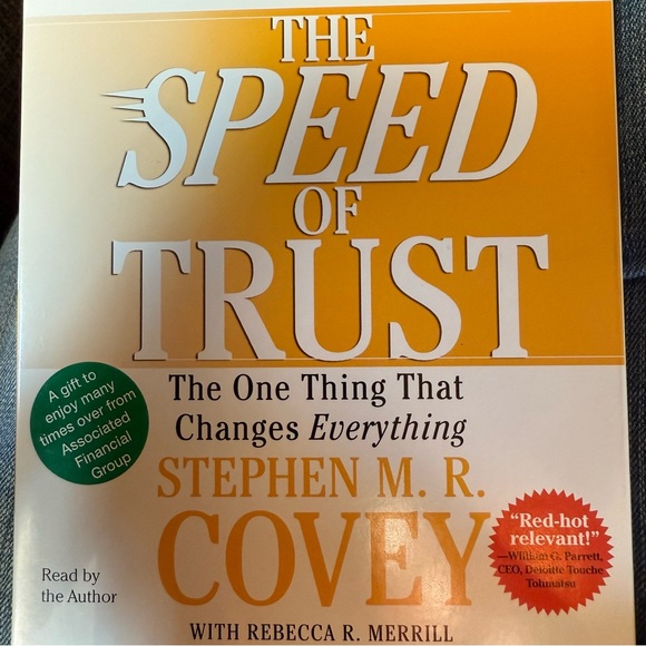 Covey Speed of Trust Audiobook - Picture 5 of 5